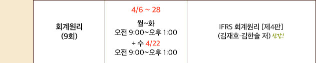 김한솔T 회계원리